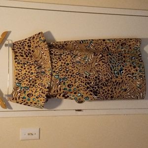 413 Bold Elements Timeless Wildfield Dress Size Small